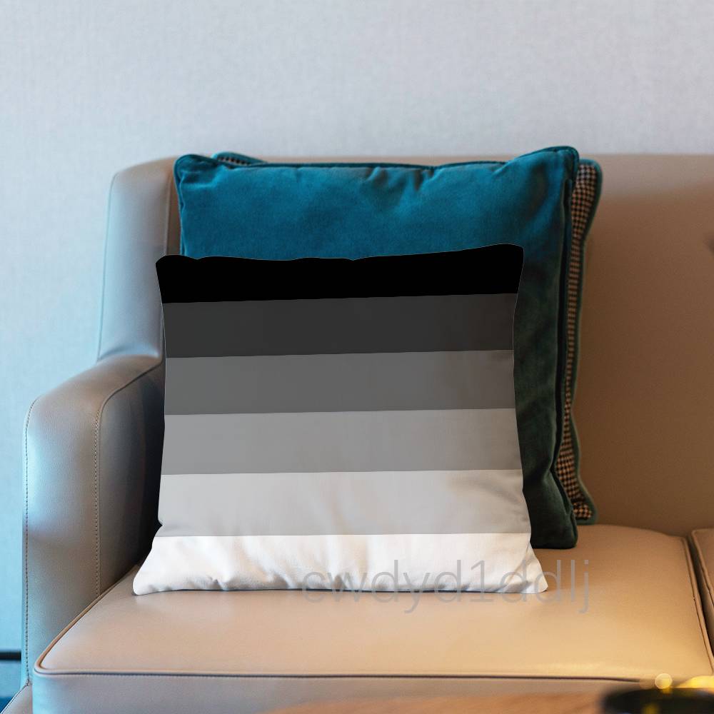 Lgbtq Flags Lesbian Pillow Case Short Plush Sofa Decorative Gift Home Double-sided Printing Cushio