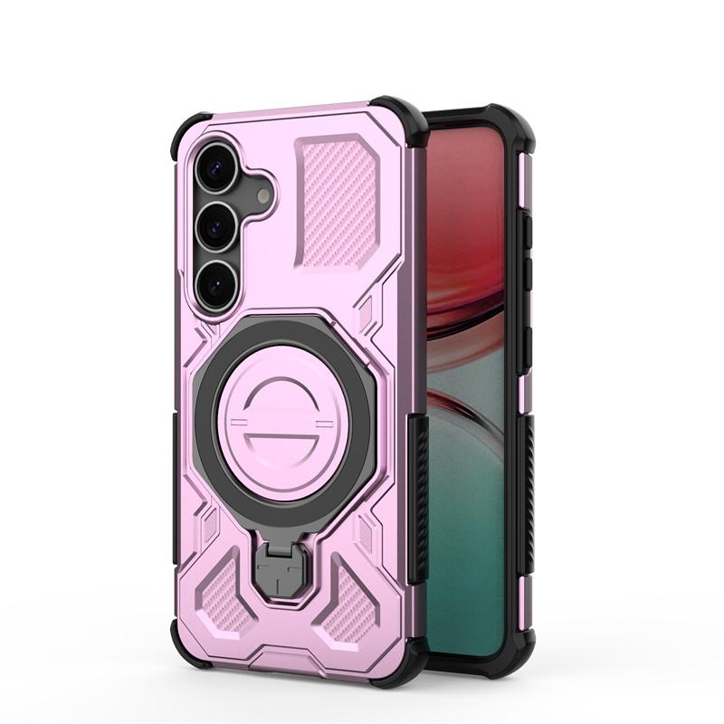 

Magnetic Armor Case For Samsung Galaxy S25 Cases Samsung Galaxy S25 Plus S25 Ultra Cover Magsafe Wireless Charging Phone Cover Galaxy S25 Ultra