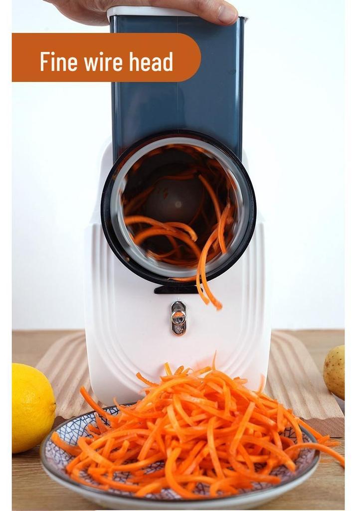Electric Storm Multifunctional Vegetable Cutter & Slicer – Versatile Kitchen Grater and Potato Shredder