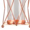 Flower Vase Figurines Candle Holder for Living Room Decoration