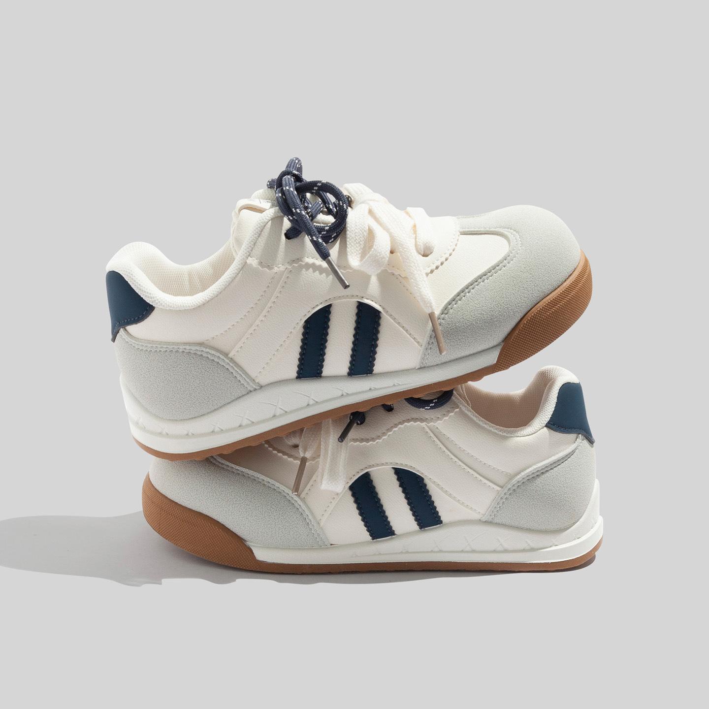 Belle platform big head ugly cute board shoes 22 autumn new little white Forrest training shoes 35