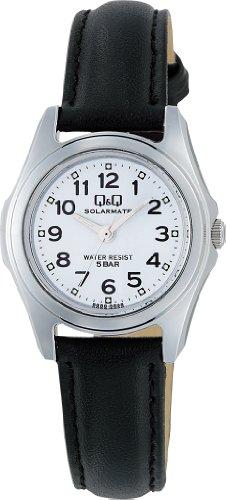 Женские аналоговые солнечные часы Citizen Q&Q H009-304 Черные