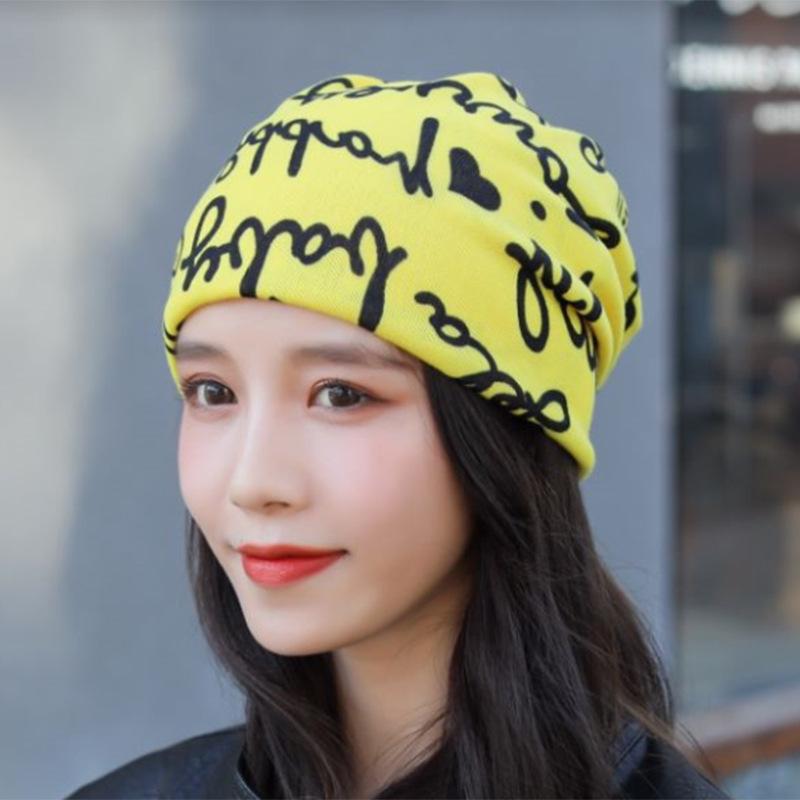 Autumn-Winter Double Layer Neck Warmer & Beanie Face Mask Headscarf