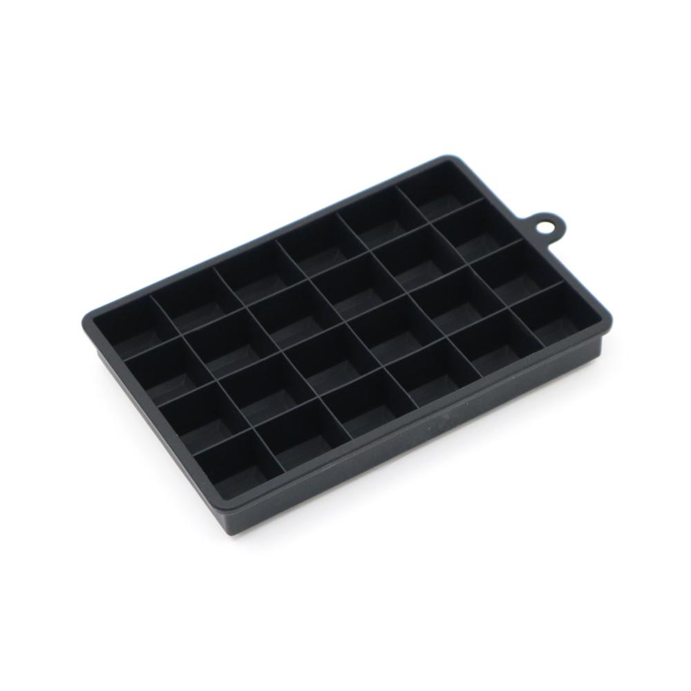 Silicone World Silicone Ice Cube Mold 15/24 Grids Square With Lids Trays Icecream Cold Drinks Whiskey Cocktails Tools Ice Mold 6