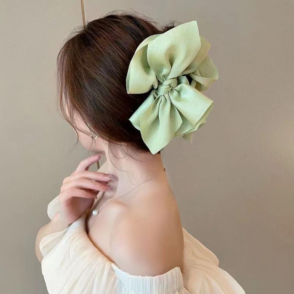 

Пластиковая заколка для волос в виде акулы в пасторальном стиле, элегантная заколка для хвоста для женщин и девочек