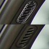2x Carbon Fiber Car Door Pillar Air Vent Sticker For Chevrolet Corvette C5 98-04