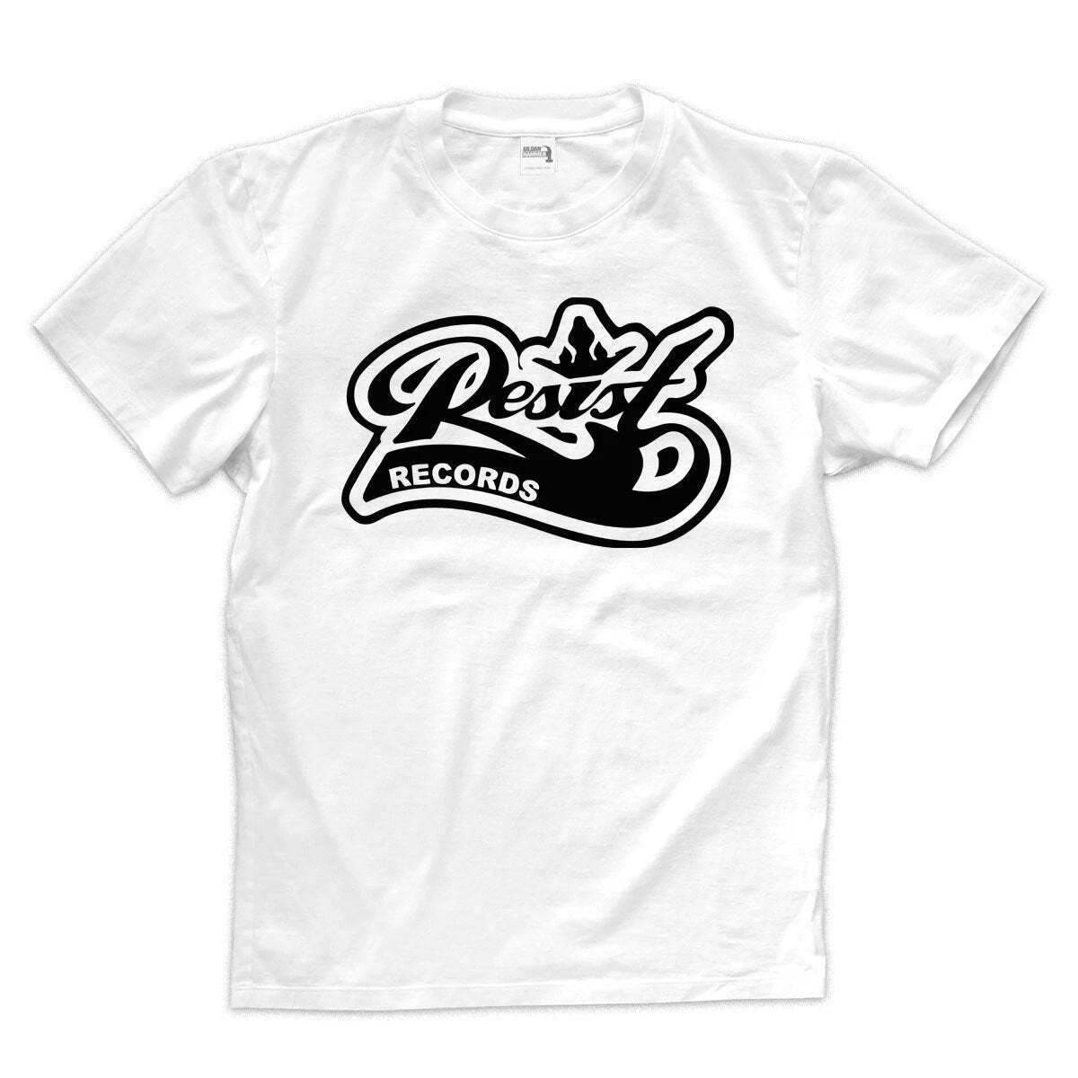 New Music Resist  Logo  Black on White T Shirt 2XL