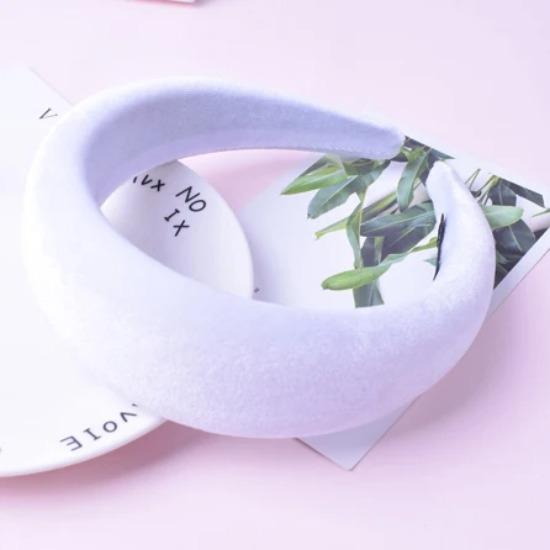 

4 см Модная Бархатная Повязка на Голову Женская Широкая Корона Фесинатор Ретро Повязка для Волос Девочки Мягкие Повязки для Волос Аксессуары для Волос Инструменты