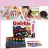 Early Qwirkle Educational Toys Wooden Parent Child Two Player Game Chess Gift
