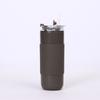 500ml Stainless Steel Insulated Tumbler with Silicone Grip Straw LeakProof Travel Coffee Mug Dual Drinking Mode