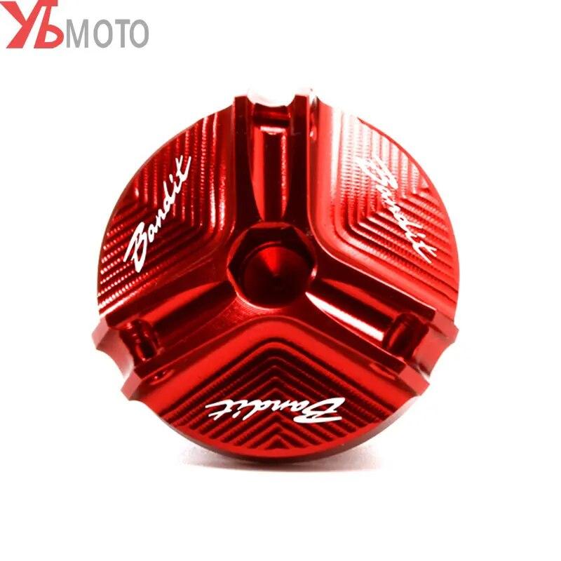 For SUZUKI BANDIT 650 GSF S650 Bandit 1250 S 1200/1200S Accessories Motorcycle Brake Fluid Reservoir Cover Engine Oil Filler Cap