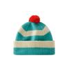 Korean Style Knitted Hat Advanced Stripes Cover Head Cap Fashion Couple Hat  Christmas Gift