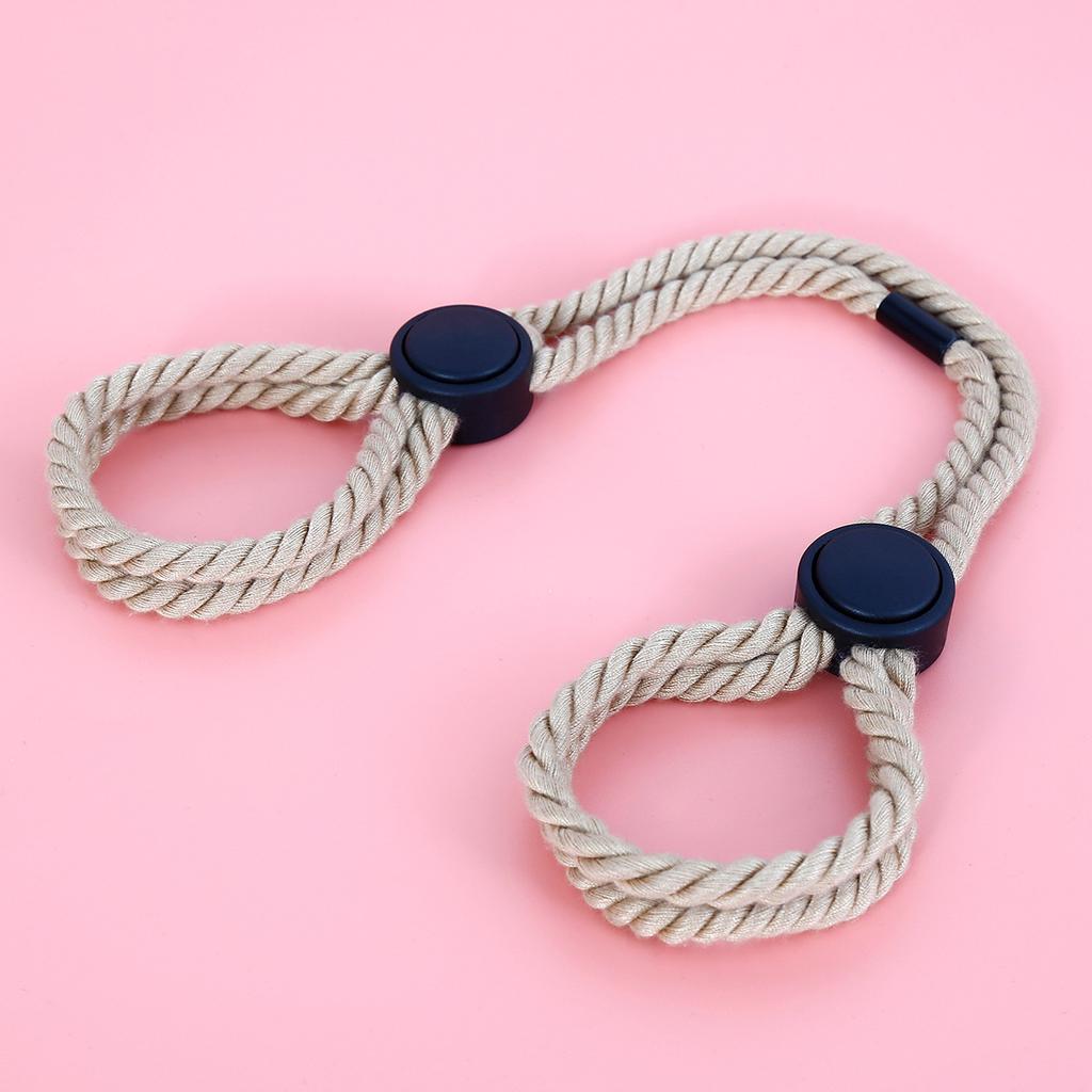 BDSM Adjustable Cotton Rope Sex Handcuffs Bondage Restraints Erotic Accessories Ankle Cuff for Adult Product Flirting Sexy Game
