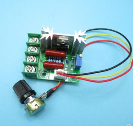 AC 220V 2000W SCR Voltage Regulator Dimming Dimmers Motor Speed Controller Thermostat Electronic Voltage Regulator Module