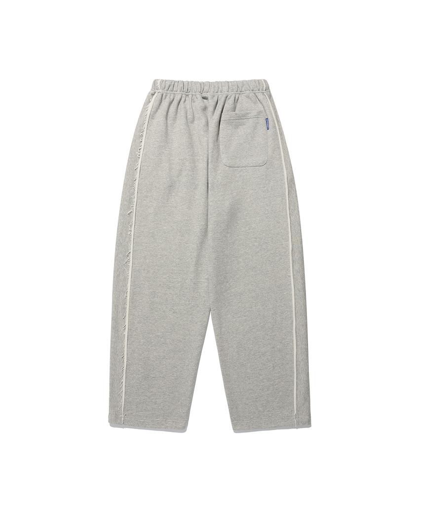 ISTKUNST Side Damaged Stud Sweatpants_Grey(Ik2Efmpa01A)