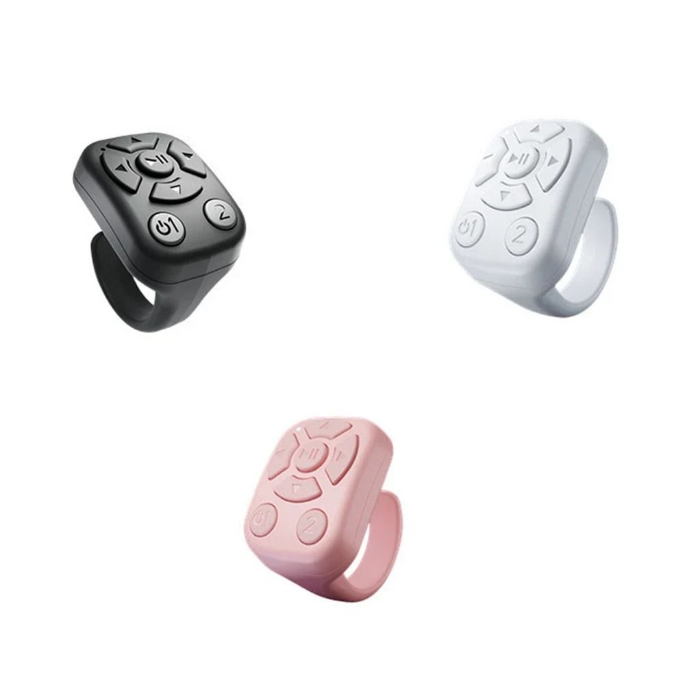 Portable Auto Clicker Remote Controller Stable Signal Transmission Smart Scrolling Ring  Photos