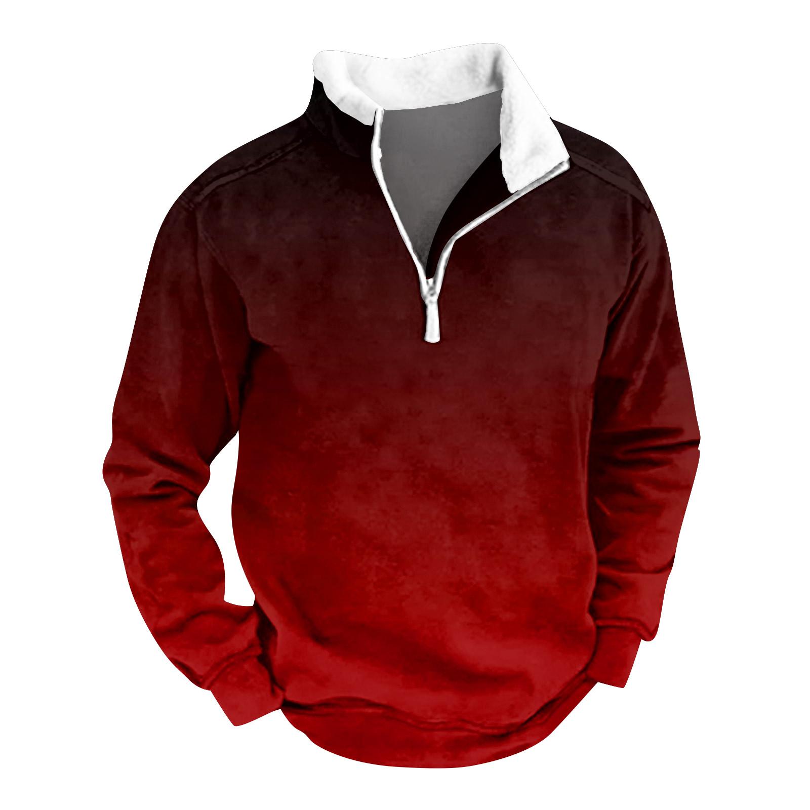 

Мужская футболка с длинным рукавом для вечеринки, рождественский флисовый воротник, топ с V-образным вырезом XXXXXL винный