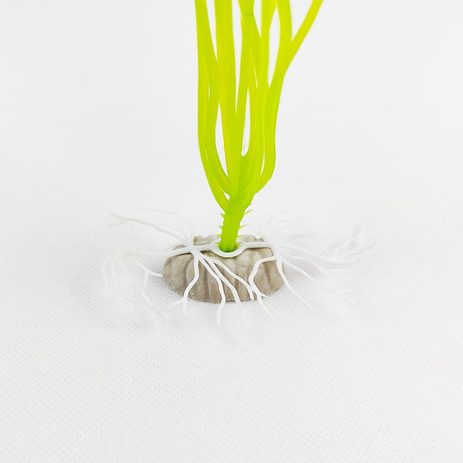 1 PC Plastic Lotus Leaf Grass Plants Artificial Aquarium Decorations Plants Fish Tank Grass Flower Ornament Decor