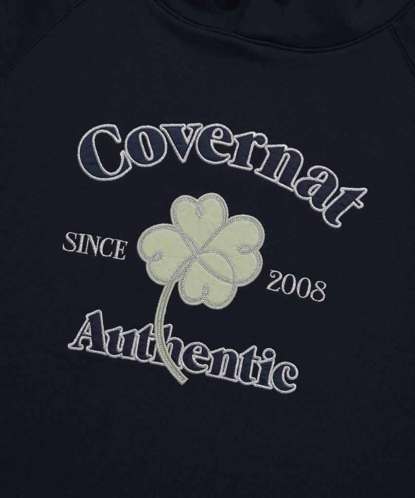Women'S Archie Cloverheart Crop Hoodie Navy