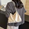 Tote Bag For Women Large Capacity Pu Street Style With Magnetic Closure For Daily Use