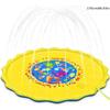 Kids Pet Water Play Mat Inflatable Splash Pad Thickened PVC Outdoor Bath Pool For Toddlers Dogs Cats Summer Cooling Fun Toy