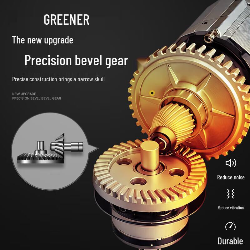 860W Rear Switch Angle Grinder CN Plug (adapter Included)