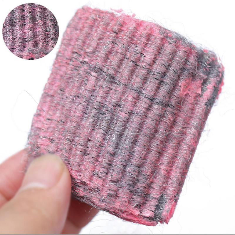 10Pcs/set Steel Wool Soap Scrubber With steel wool Household Cleaning Sponges For Cleaning Dishes Pots Pans Grills