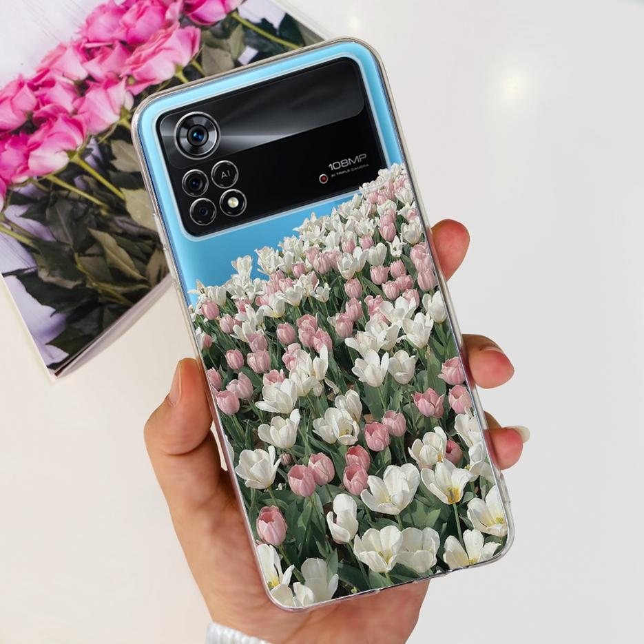 Für Xiaomi Poco X4 Pro 5G Hülle Stilvolle Bemalte Abdeckung Weiche Silikon Handyhülle Für Xiaomi Poco M4 Pro 5G M4Pro X4Pro Fundas Coque