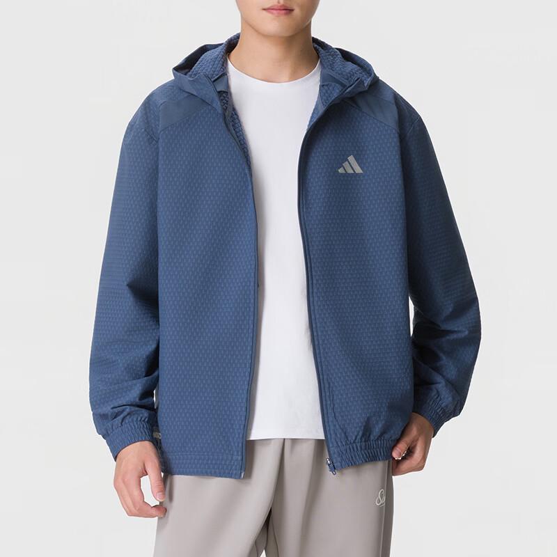 Adidas Men's Spring/Autumn Hooded Woven Jacket KS9290
