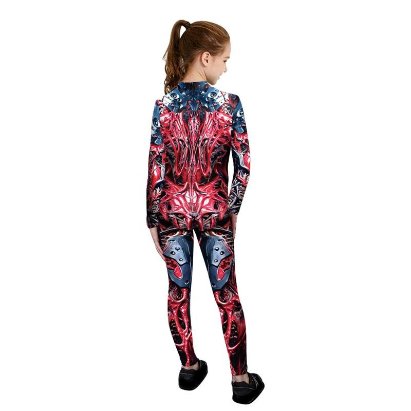 Halloween body children's jumpsuit playing costume digital print jumpsuit