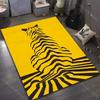 3D Unique Tiger Stripe Art Print Carpet Living Room Bedroom Bedside Sofa Floor Mat Home Non-slip Decor Area Rugs Wonderful Gift
