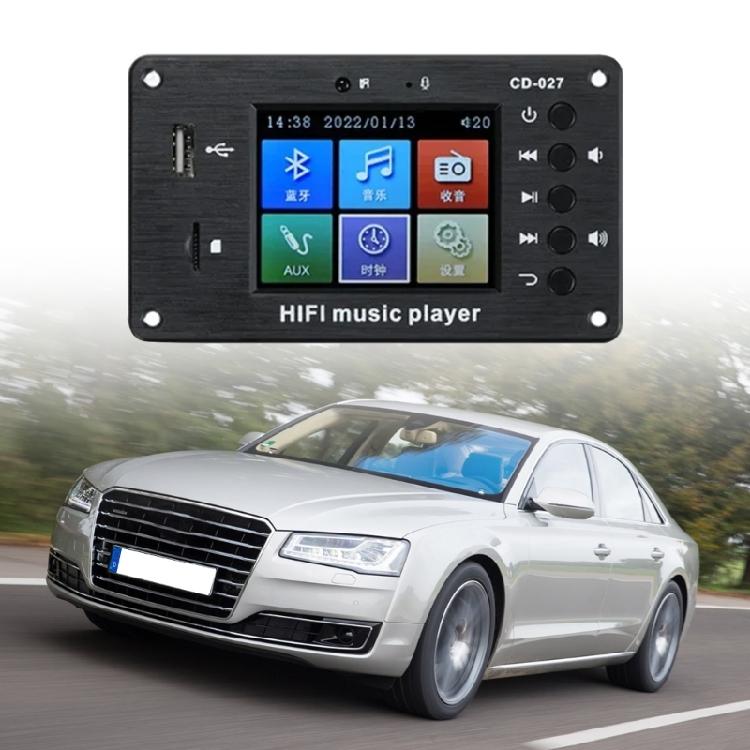 Industrial MP3 Decoding Board with 2.8" LCD Display Stereo Sound Simple Install