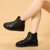 Autumn Women's Shoes Genuine Leather Boots Women's Fashion Winter Boots Women Flat Shoes Non-slip Warm Shoes Women Ankle Boots