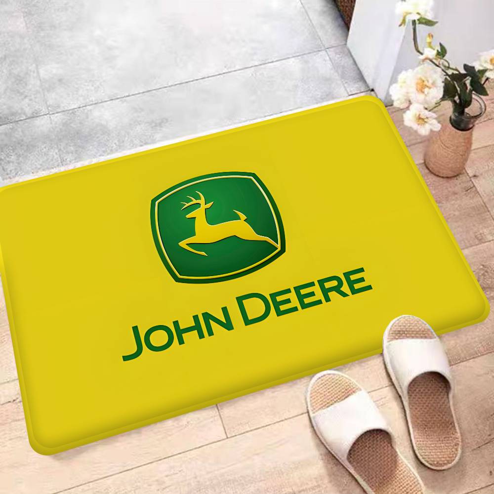 

J-John-Logo-Deeres Anime Room Mats Anti-slip Absorb Water Long Strip Cushion Bedroon Mat Household Carpets 40x120cm