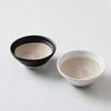 Yamakiikai Mortar and Pestle Set (Size 4), Rippled Black Matte Comb, 12.5cm Diameter x 5.5cm Height, Y1692+Y1688