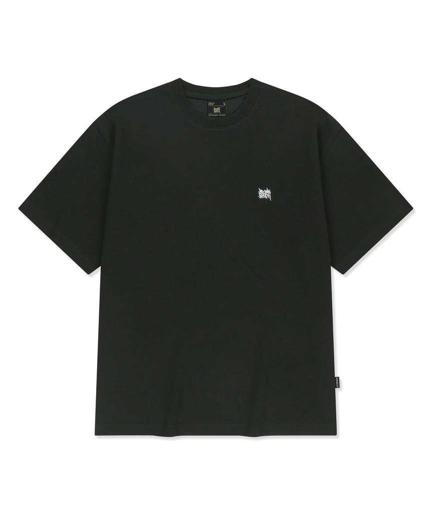 BROWNBREATH Bb Surfing Mess Tag Tee - Black