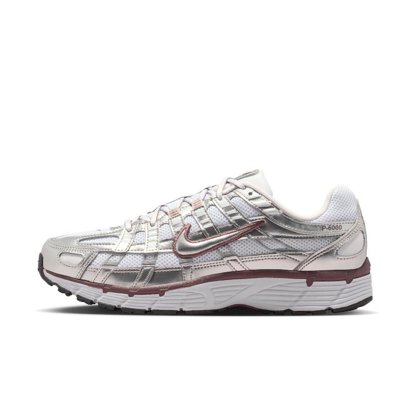 Nike Women's Lightweight Breathable Running Shoes - Spring Retro Style with Soft Cushioning - NIKE P-6000 BV1021