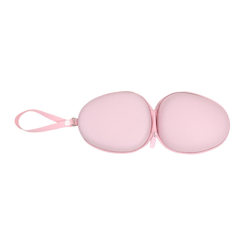 Custodia Cuscino da Viaggio a U Borsa Portaoggetti Scatola Cuscino in Memory Foam Copricuscino Cervicale da Viaggio Portatile Campeggio Borsa da Trasporto in EVA