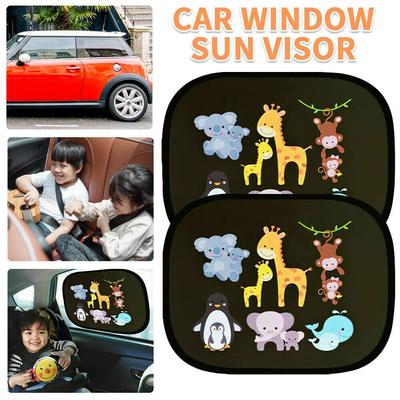 For Kids Baby UV Block Curtain Window Sun Visor Car Sun Shade Cover Rear and Side Window Sunshade