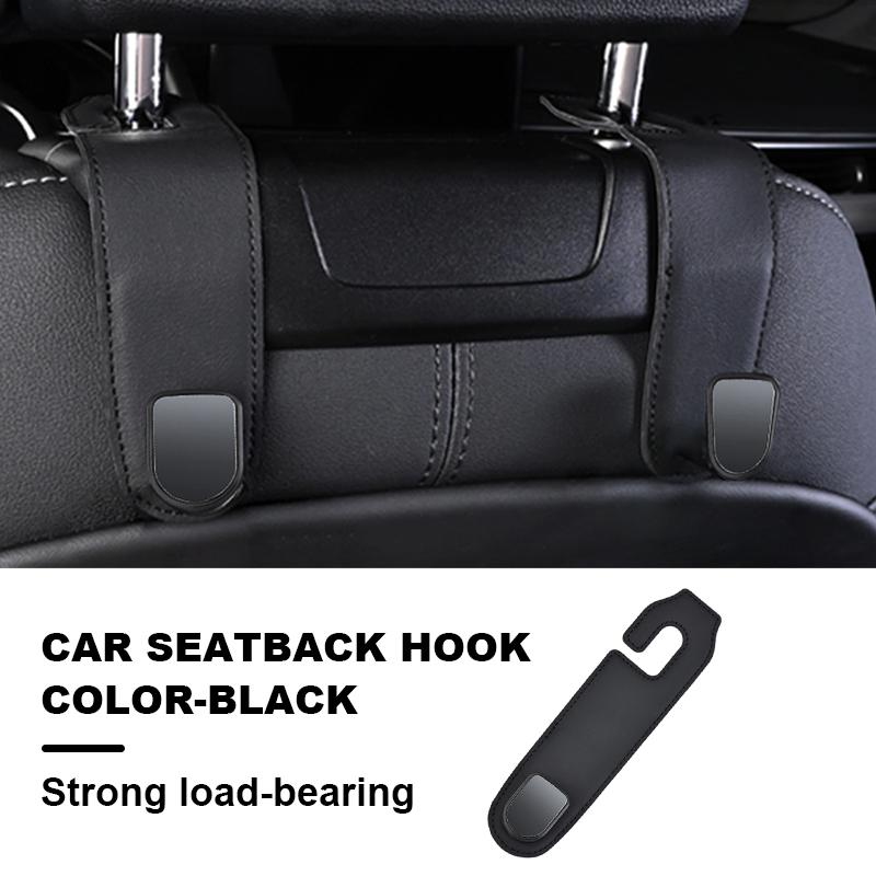 Car Seat Headrest Hook Universal Hidden Car Hook Metal Hanging Hooks Interior Seat Back Interior Accessories