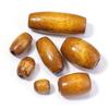 100-500pcs/lot Natural Wooden Beads Baseball Shape Oval Loose Spacer Puzzle Prayer Wood Bead For DIY Handmade Bracelet Accessory