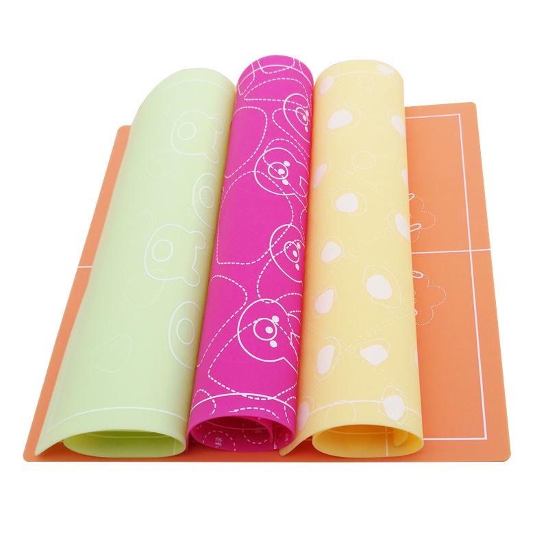 

Расписной рулетный торт Силиконовый коврик - Двусторонний коврик для оттиска формы для швейцарского рулета жёлтый