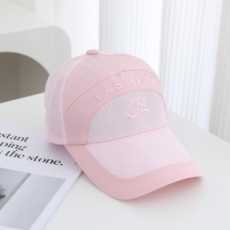 Hat Women's Breathable Outdoor Sunscreen Cap Men's Sun Hat Korean Mesh Long Brim Sun Hat Baseball Cap