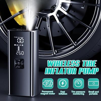22W Car Air Compressor 150PSI Mini Electric Wireless Portable Tire Inflator Pump for Motorcycle Bicycle Boat AUTO Tyre Balls