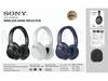 Active Noise Cancelling XM4ANC Wireless Over-Ear Headphones with Leather Case & Logo