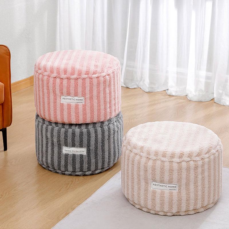 Japanese Style Pouf Futon Cover Unstuffed Ottoman Cover Yoga Meditation Cushion Cover Floor Mat Homestay Bay Window Tatami