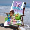 proof beach towel with Doc McStuffins pattern - soft,absorbent,quick-drying,machine washable - perfect for swimming,camping,bathing