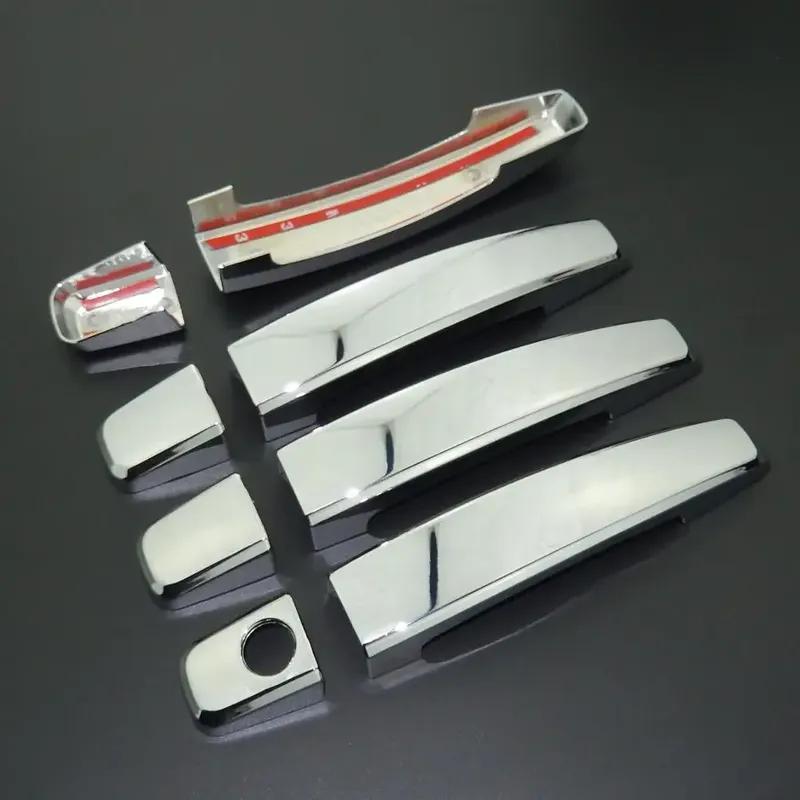 For Chevy Chevrolet Camaro 2009-2015 Chrome Door Handle Covers & Door Bowl Covers Car Styling Decorate 2010 2011 2012 2013 2014