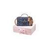 COACH Kleo Chambray Plain Weave Fabric Handbag Medium Women's Denim Blue (Unisex) Handbags C8513 IMDEI