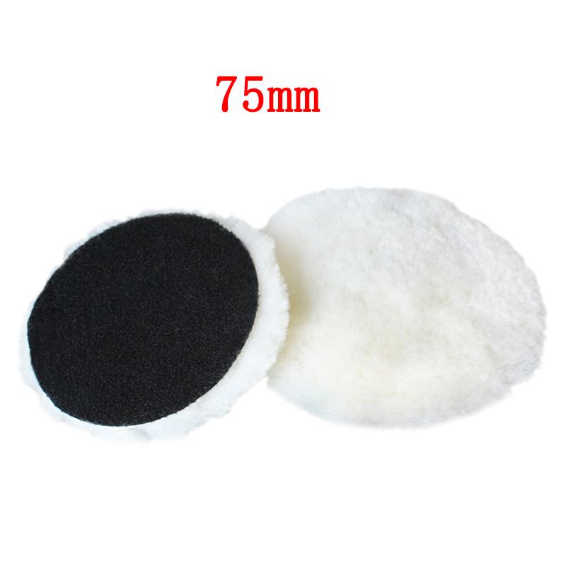 Car Polish Pad Soft Imitated Wool Polishing Disc Car Waxing Polisher Car Pad Detailing Auto Cleaning Care Tools 3/4/5/6/7 Inch